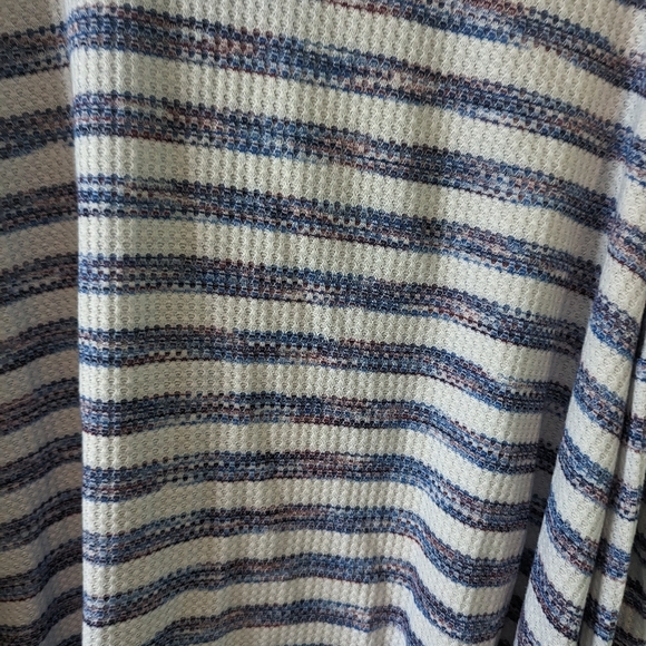 Lane Bryant oversized striped sweater cold shoulder 3x - Picture 2 of 10